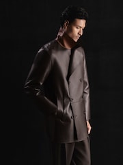 Atelier Leather Double-Breasted Jacket - Image 8 of 11