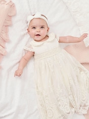 White Christening Baby Dress (0mths-2yrs) - Image 1 of 5