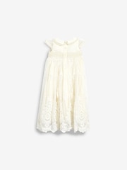 White Christening Baby Dress (0mths-2yrs) - Image 4 of 5