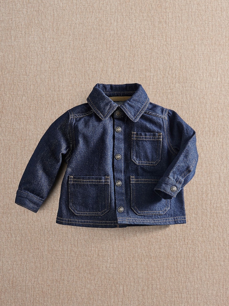 Mamas & Papas Blue Denim Jacket - Image 1 of 3