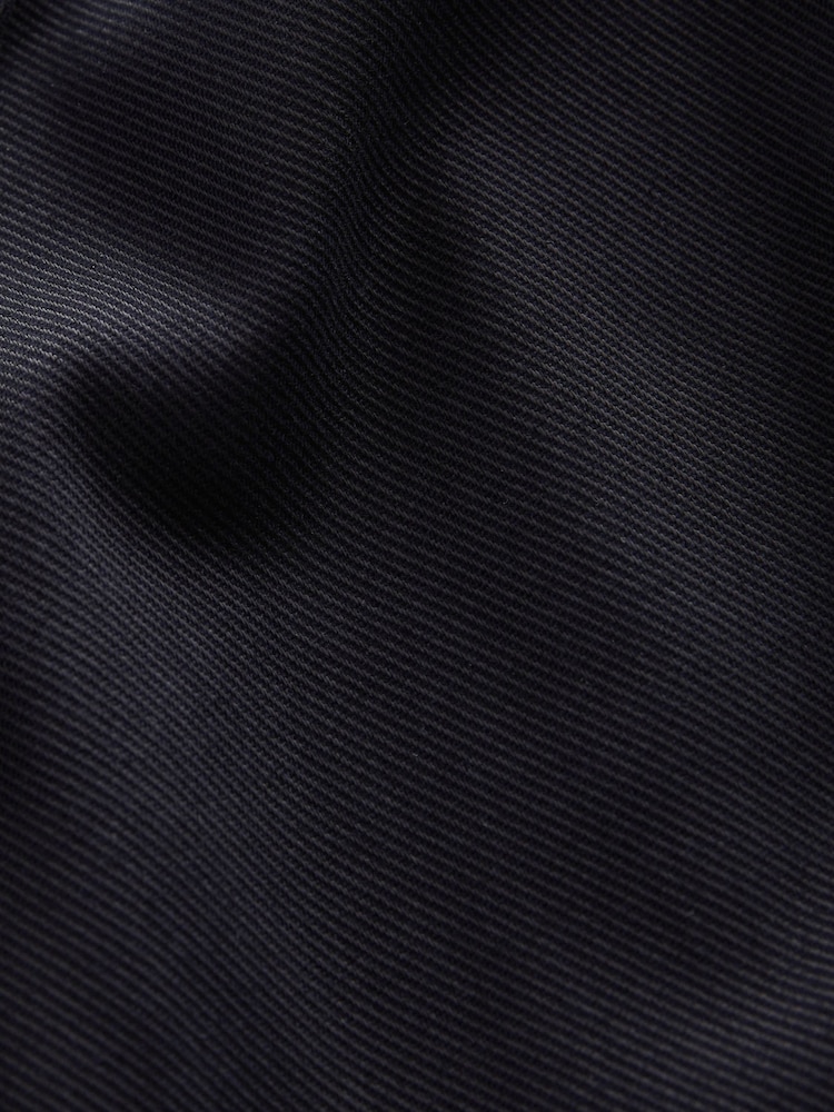 Navy Blue Premium Twill Boxy Jacket - Image 10 of 10