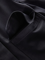 Navy Blue Premium Twill Boxy Jacket - Image 9 of 10