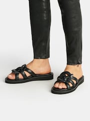 COACH Georgie Leather Sandals - Image 1 of 7