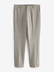 Stone Natural Slim Tuxedo Suit Trousers - Image 6 of 10