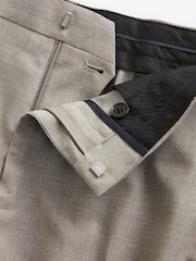 Stone Natural Slim Tuxedo Suit Trousers - Image 9 of 10