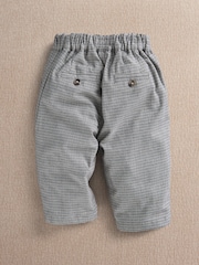 Mamas & Papas Grey Houndstooth Trousers - Image 2 of 4