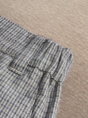 Mamas & Papas Grey Houndstooth Trousers - Image 3 of 4