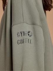 Sweat-shirt à col boutonné Gym + Coffee Sierra - Image 7 sur 7