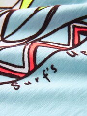Mineral Blue 100% Cotton Short Sleeve Character T-Shirt (3mths-7yrs) - Image 6 of 6