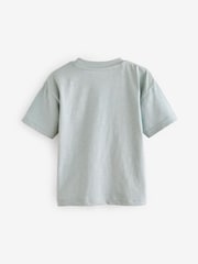 Blau/Braun - Kurzarm-T-Shirts mit Figuren aus 100 % Baumwolle im 3er-Pack (3M.–7J.) - Bild 4 von 8