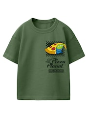 Rags & Rascals Green Disney Toy Story Pizza Planet Alien T-Shirt - Image 1 of 3