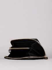 Lakeland Leather Black Large Icon Leather Zip Purse - Image 2 of 5