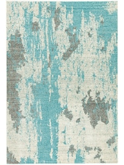 Asiatic Rugs Duck Egg Blue Nova Painterly Rug - Image 2 of 3