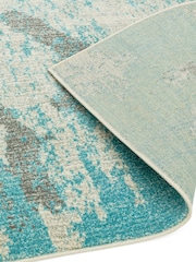 Asiatic Rugs Duck Egg Blue Nova Painterly Rug - Image 5 of 5