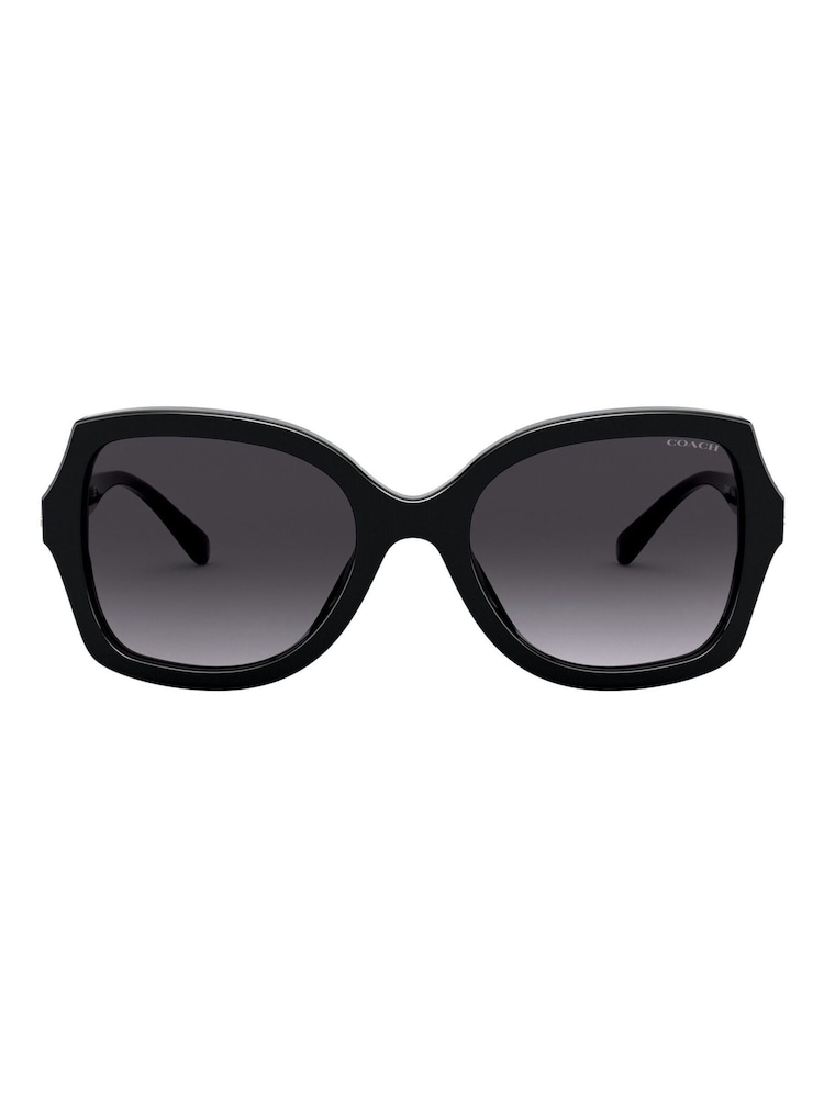 COACH Black 0HC8295 Sunglasses - Image 2 of 13 COACH Black 0HC8295 Sunglasses - Image 2 of 13