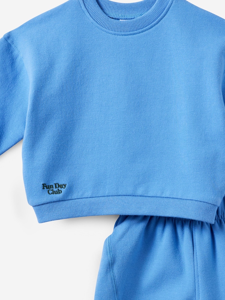 أزرق - Cotton On Baby Sweater & Joggers Set - صورة 3 من 3 أزرق - Cotton On Baby Sweater & Joggers Set - صورة 3 من 3