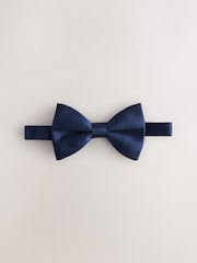 Navy Blue Bow Tie - Image 1 of 4