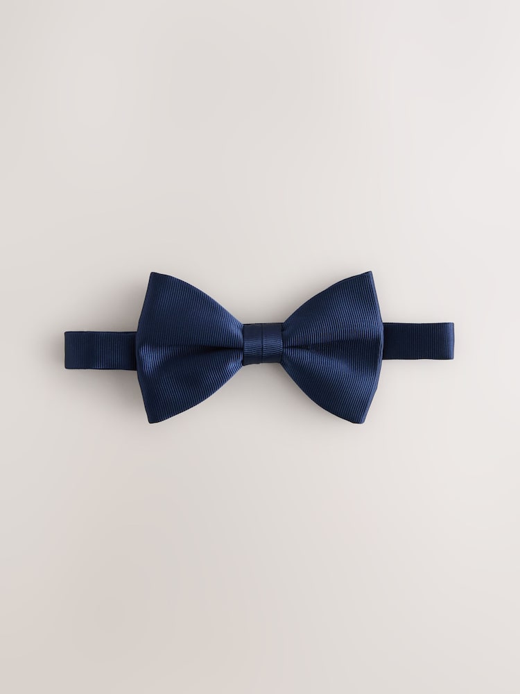 Navy Blue Bow Tie - Image 1 of 4