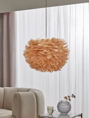 Lipsy Nude Feather Ceiling Light Shade - Image 1 of 5