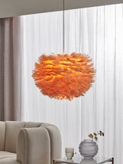 Lipsy Nude Feather Ceiling Light Shade - Image 2 of 5