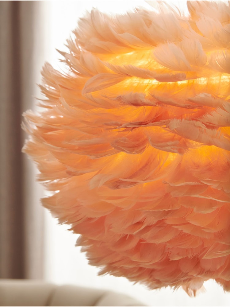 Lipsy Nude Feather Ceiling Light Shade - Image 3 of 5