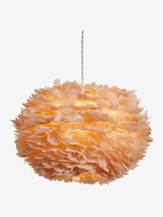 Lipsy Nude Feather Ceiling Light Shade - Image 5 of 5
