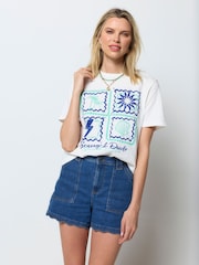 Футболка с принтом Tile Scamp & Dude - Изображение 1 3