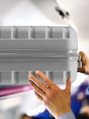 Flight Knight 56x45x25cm EasyJet Overhead 4 Wheel ABS Hard Case Cabin Carry On Hand Luggage - Image 13 of 14