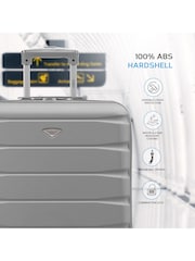 Flight Knight 56x45x25cm EasyJet Overhead 4 Wheel ABS Hard Case Cabin Carry On Hand Luggage - Image 4 of 7