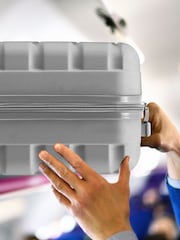 Flight Knight 56x45x25cm EasyJet Overhead 4 Wheel ABS Hard Case Cabin Carry On Hand Luggage - Image 5 of 7