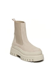 Cream - Steve Madden Cassandra copatki za dojenčke Leather - Slika 3 iz 5