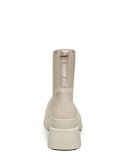 Cream - Steve Madden Cassandra copatki za dojenčke Leather - Slika 4 iz 5