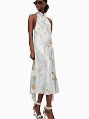 AllSaints White Arieta Paola Dress - Image 4 of 6