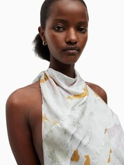 AllSaints White Arieta Paola Dress - Image 5 of 6