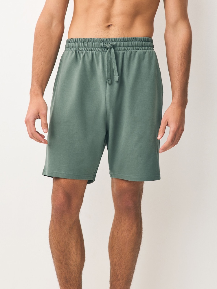 Marineblau/Grün/Eisgrau - Leichte Shorts 3er-Pack - Image 6 of 12