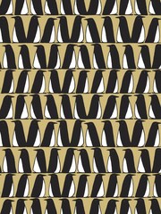 Scion Black Pedron Penguin 10.05M Wallpaper - Image 2 of 2