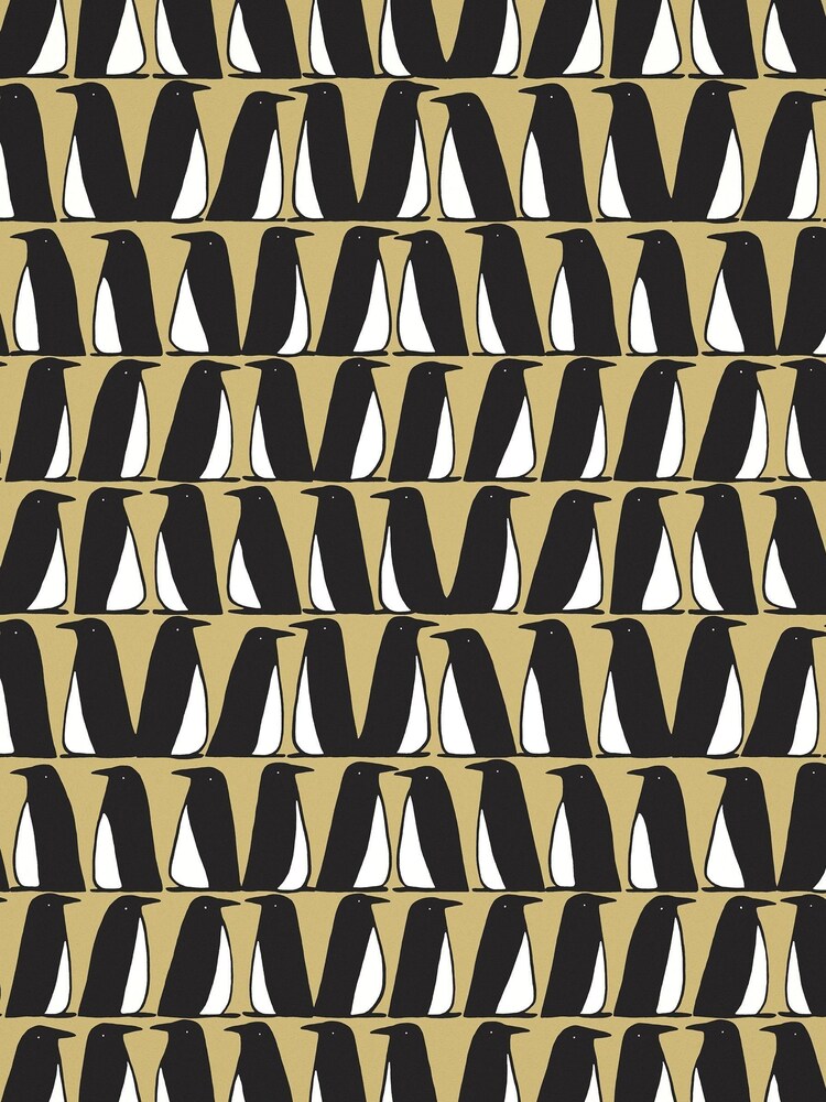 Scion Black Pedron Penguin 10.05M Wallpaper - Image 2 of 2