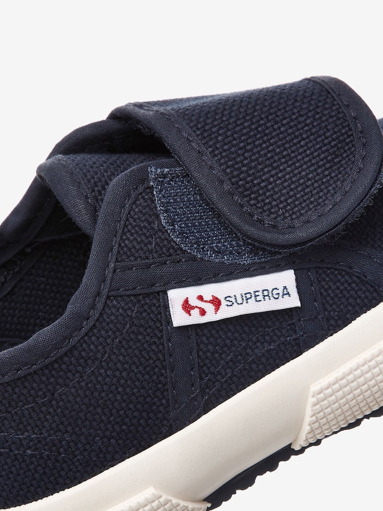 Superga Kids 2750 Hook and Loop Strap Canvas Pumps - Image 5 of 5 Superga Kids 2750 Hook and Loop Strap Canvas Pumps - Image 5 of 5