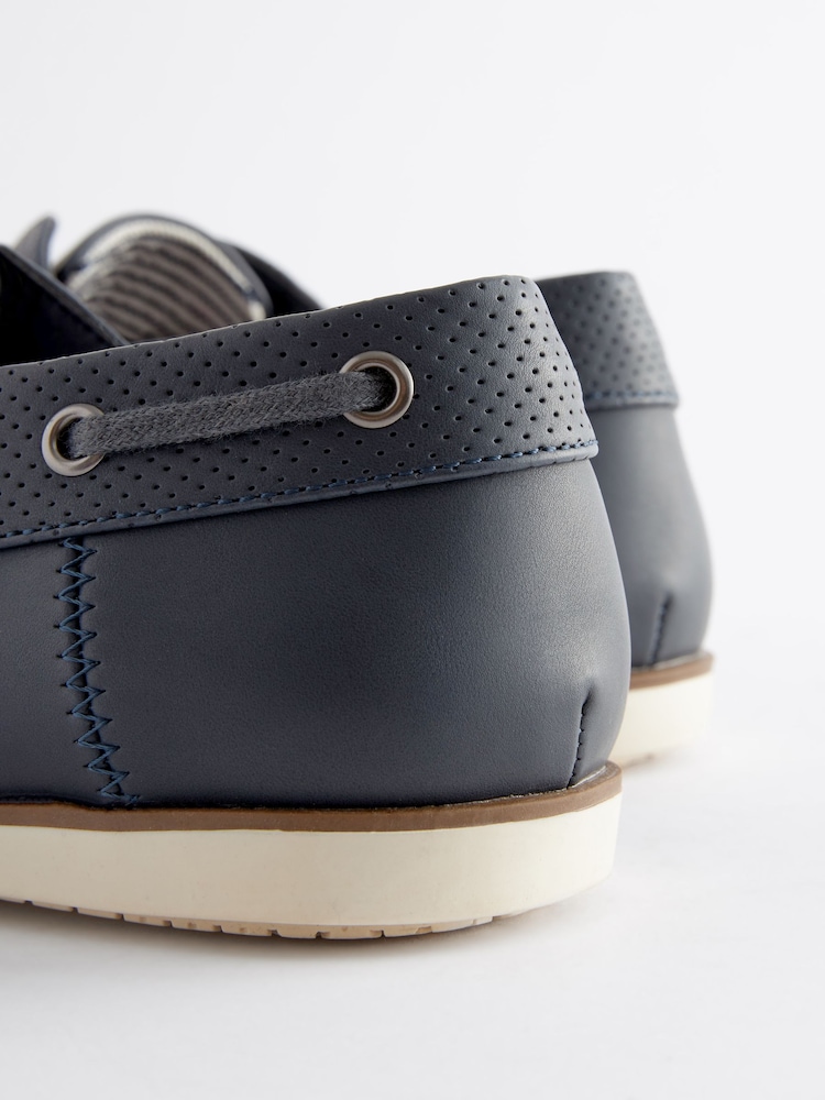 Bleu marine - Chaussures bateau - Image 3 of 7