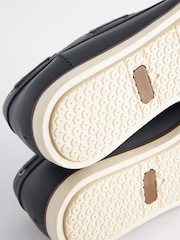 Navy Blue Boat Shoes - Image 4 of 7