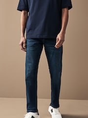 Blue Mid Indigo Slim Fit Motionflex Jeans - Image 1 of 11