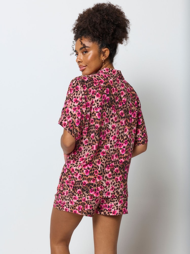 SCAMP & DUDE Paradise Cheetah Shirt - Obraz 2 z 3