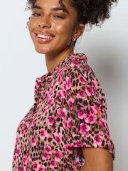 SCAMP & DUDE Paradise Cheetah Shirt - Obraz 3 z 3