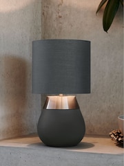 Charcoal Grey Kit Table Lamp - Image 1 of 7