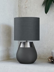 Charcoal Grey Kit Table Lamp - Image 2 of 7