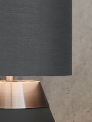 Charcoal Grey Kit Table Lamp - Image 3 of 7