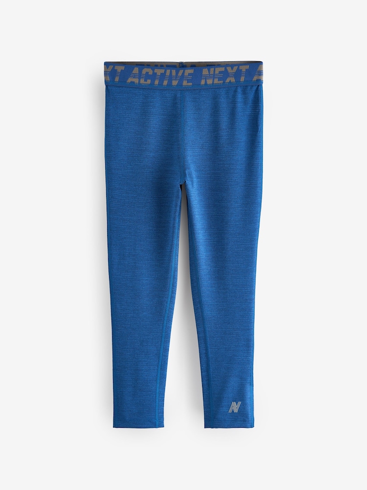 Cobalt Blue Base Layer Leggings (3-16yrs) - Image 1 of 3