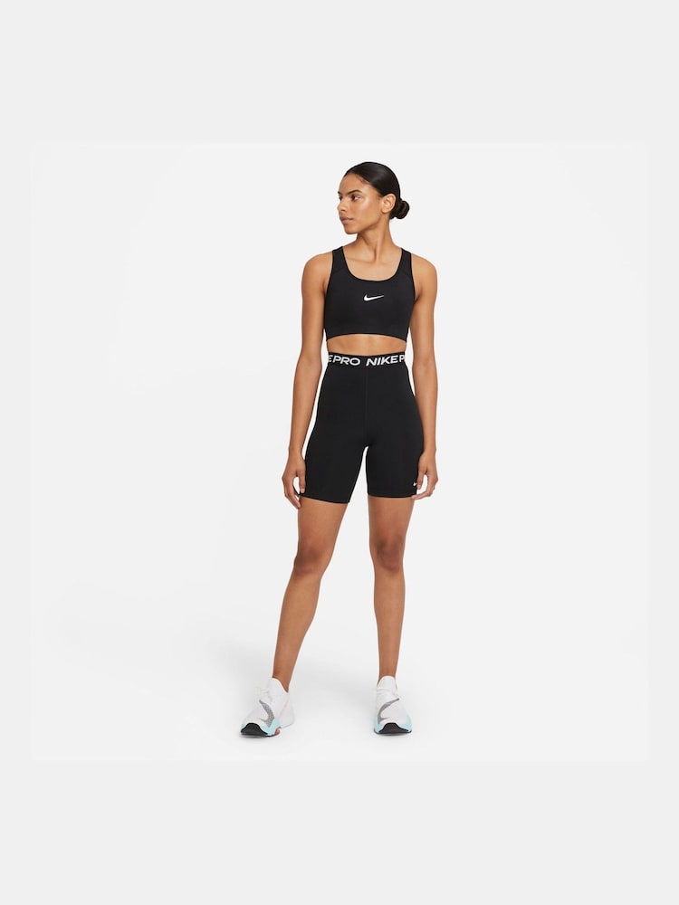 Nike Black 365 High Waisted 7 Inch Shorts - Image 4 of 7