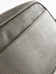 Khaki Green Leather Camera Bag - Image 7 of 9