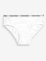 Calvin Klein Black Modern Cotton Girls Bikini Underwears 2 Pack - Image 3 of 3